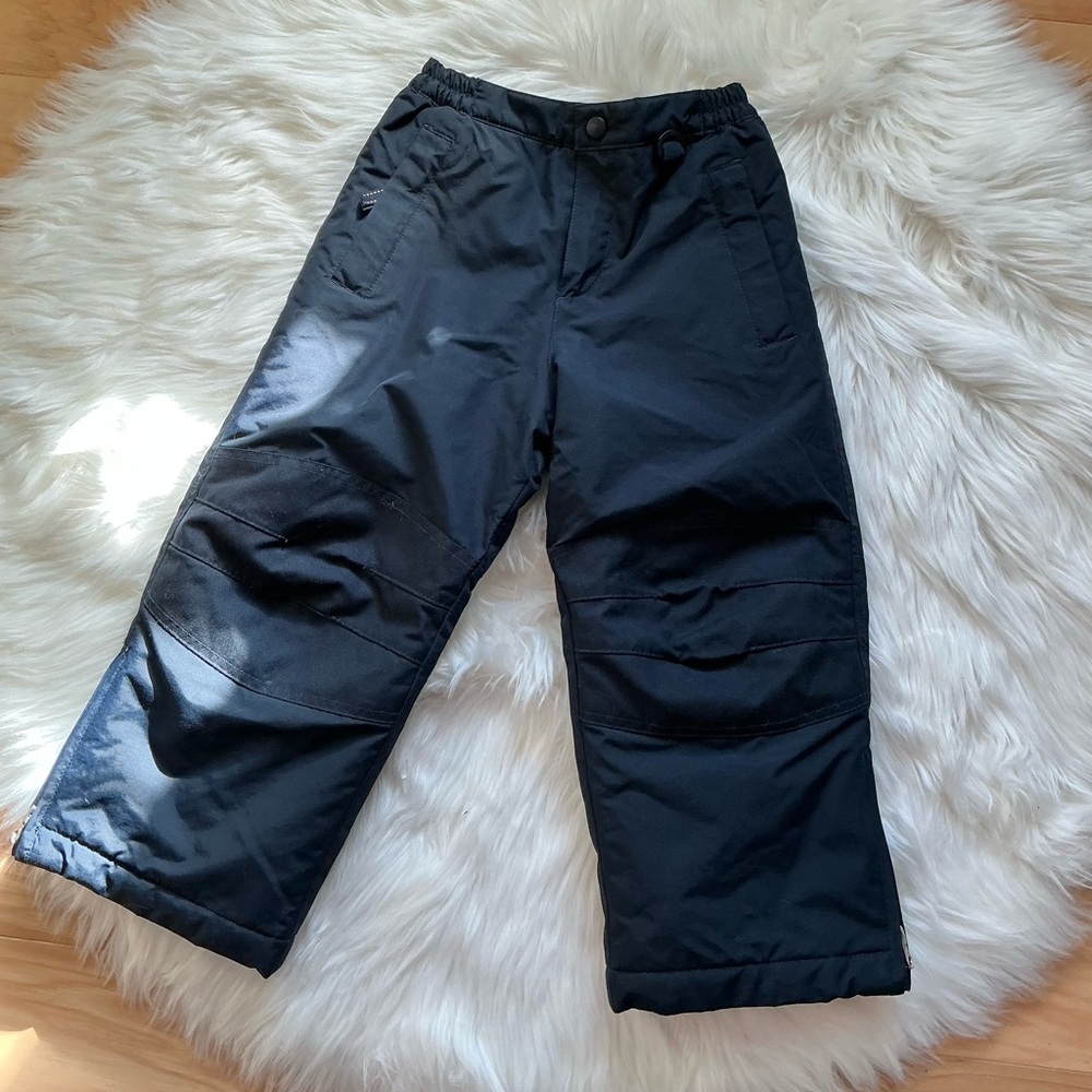 Lands' End Kids Navy Snow Pants Size 5